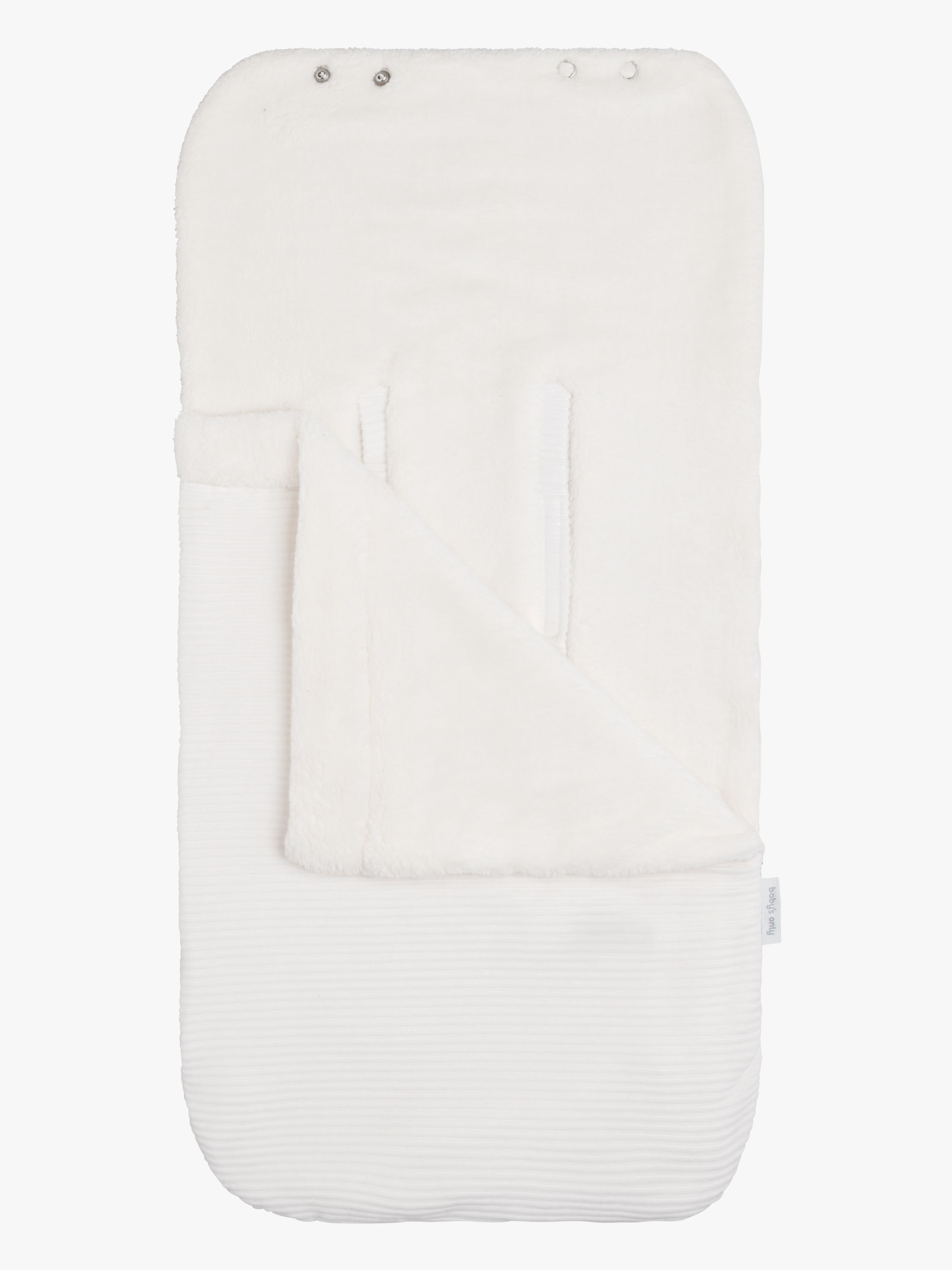 Baby's Only Sense Fußsack für Kindersitz, White