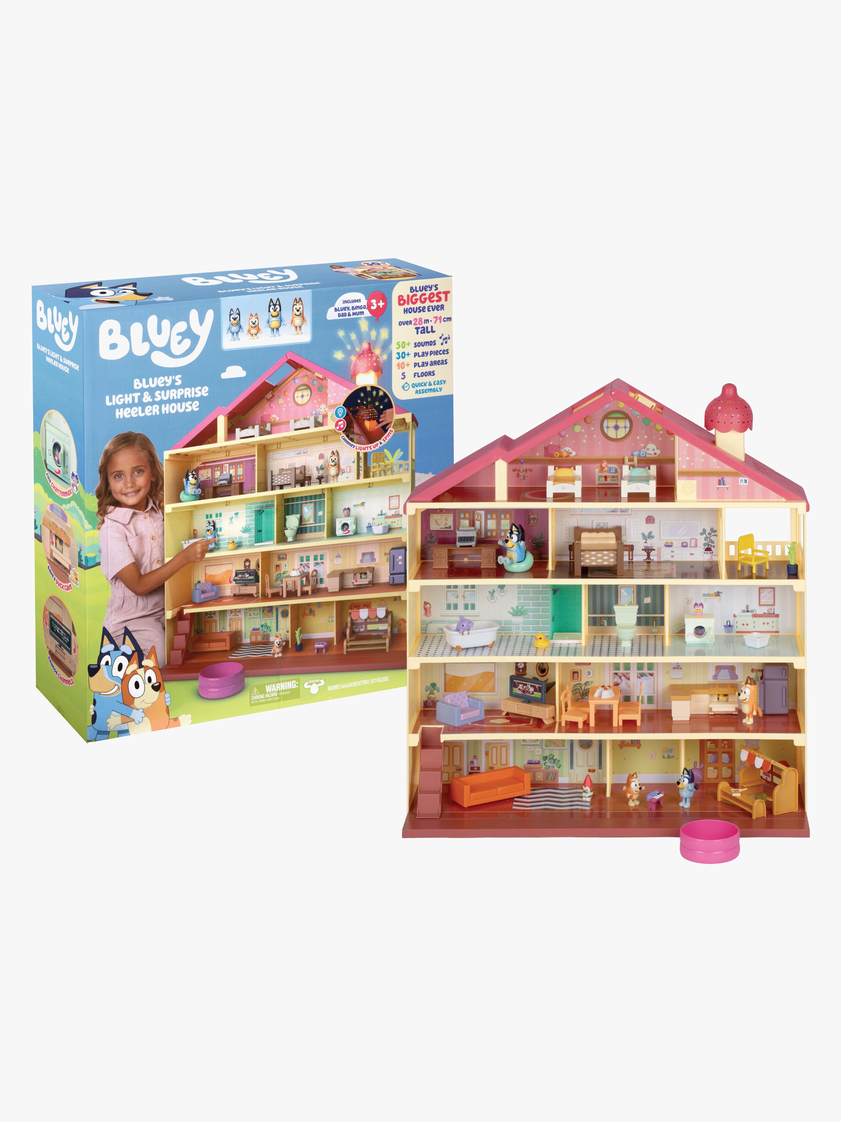 Bluey Spielset Deluxe Surprise Home