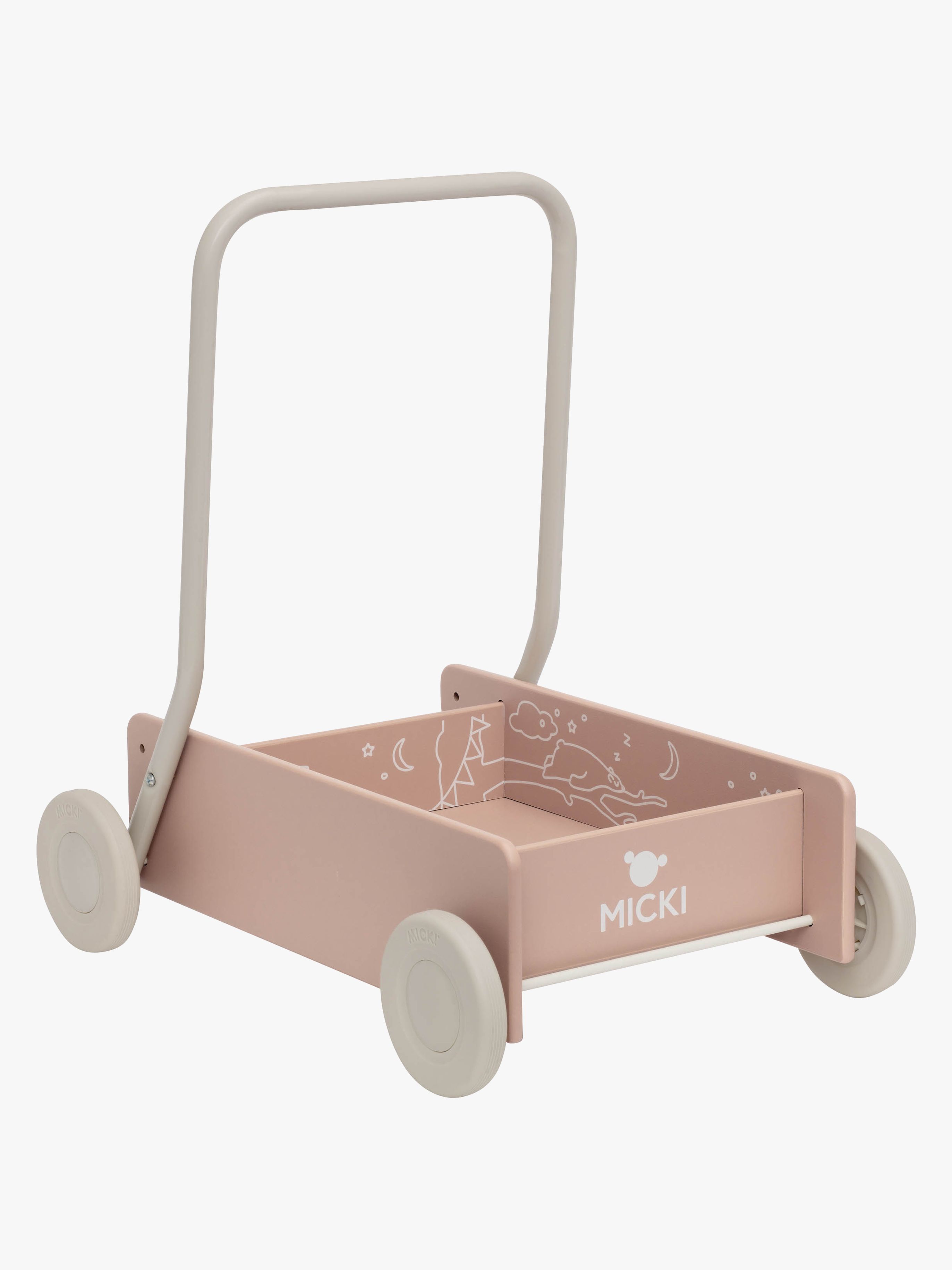 Micki Lauflernwagen, Rosa, Babyspielzeug