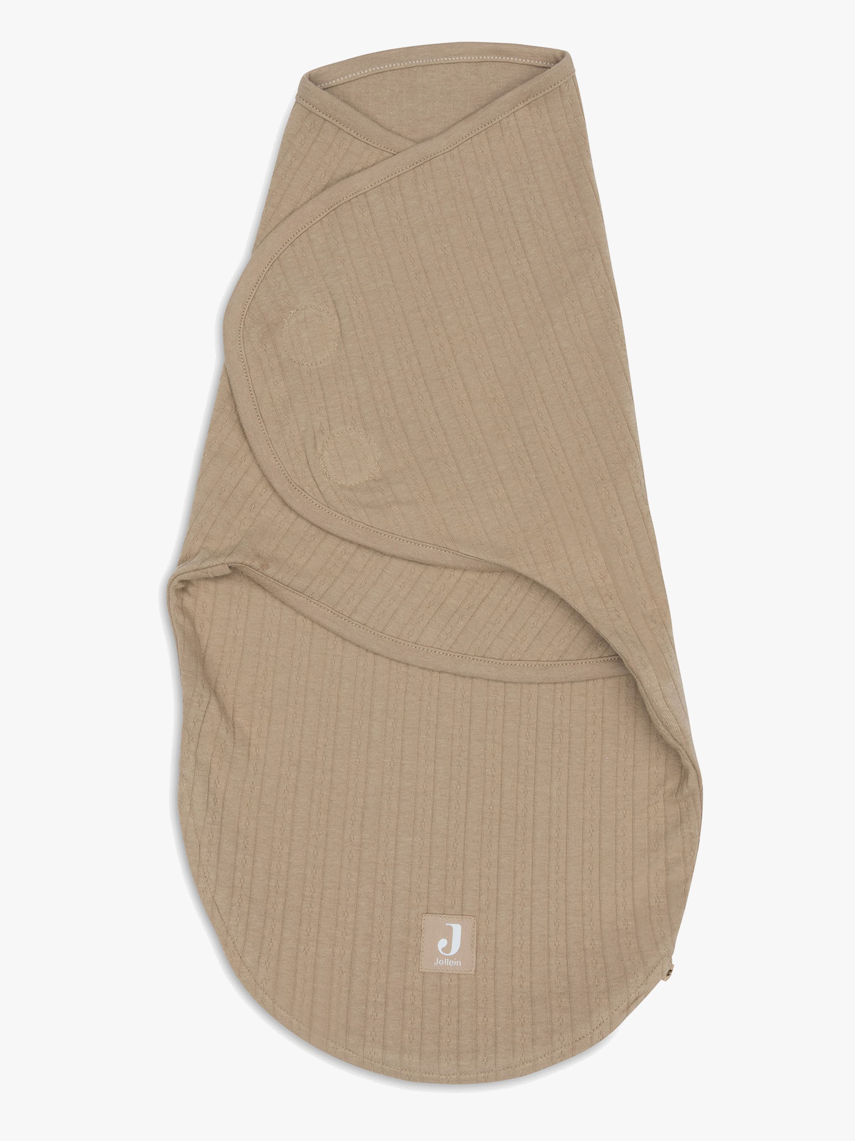 Jollein Schlafsack Wrapper 0-3 Monate, Ajour Biscuit