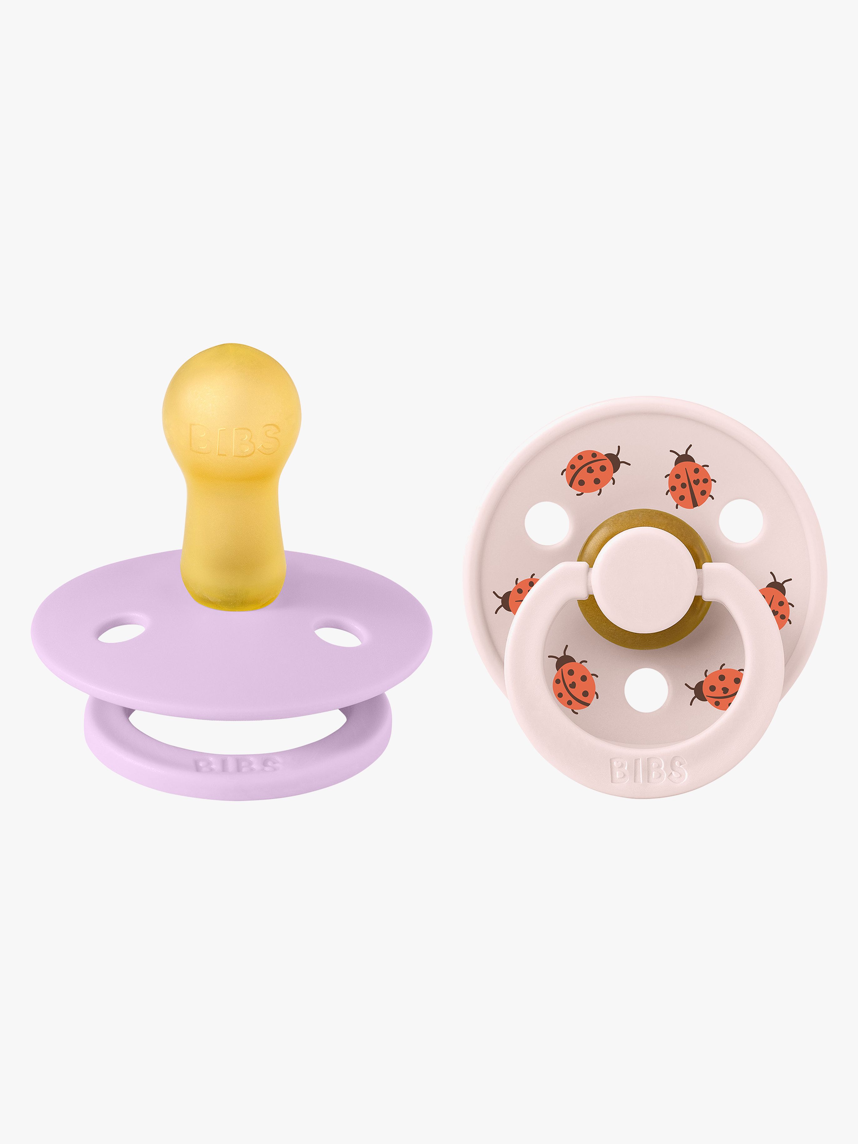 Studio Colour Bumblebee Schnuller 2er-Pack Latex Größe 2, Violet Sky