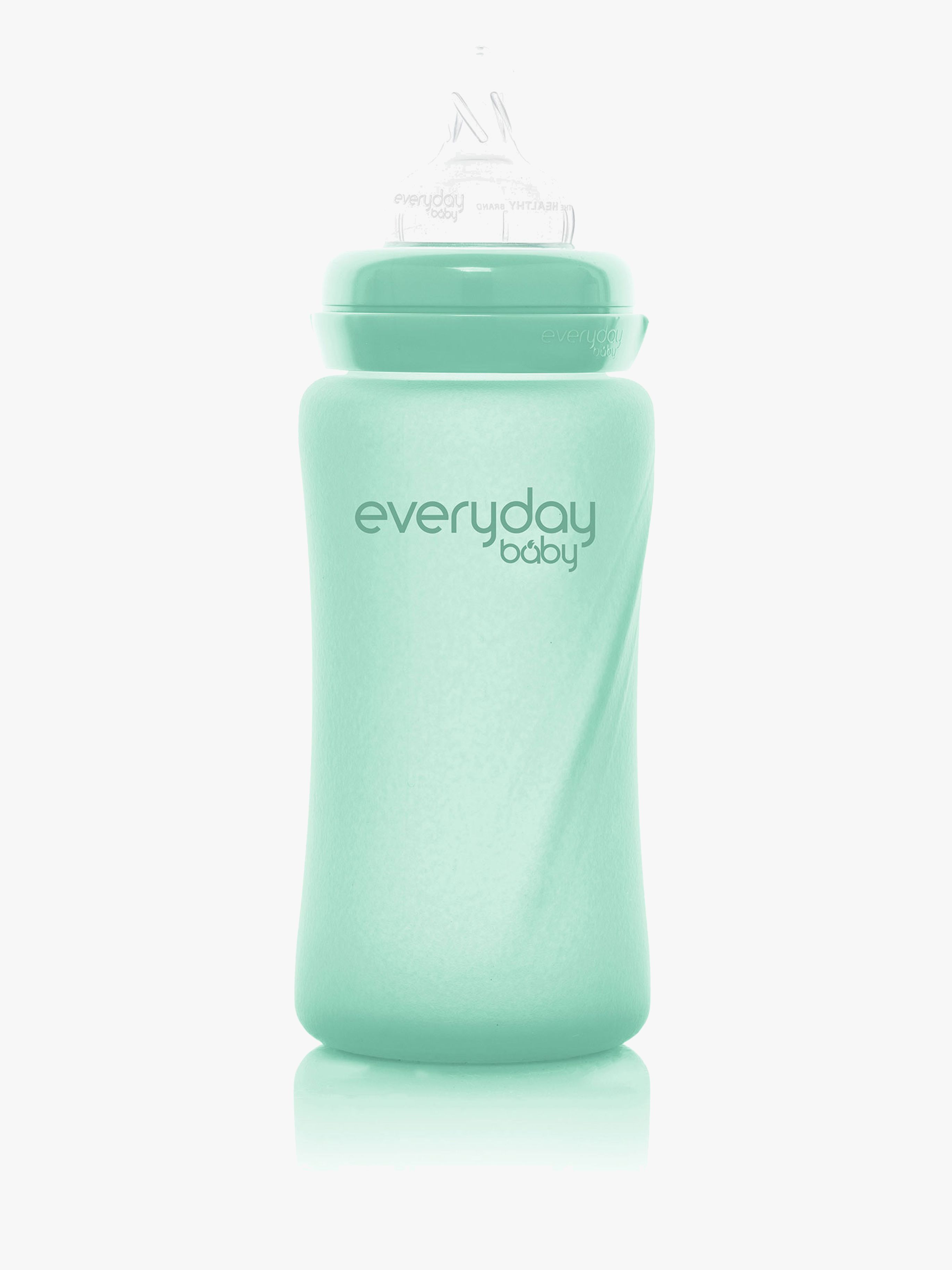 Everyday Baby Babyflasche Glas 240 ml, Minzgrün