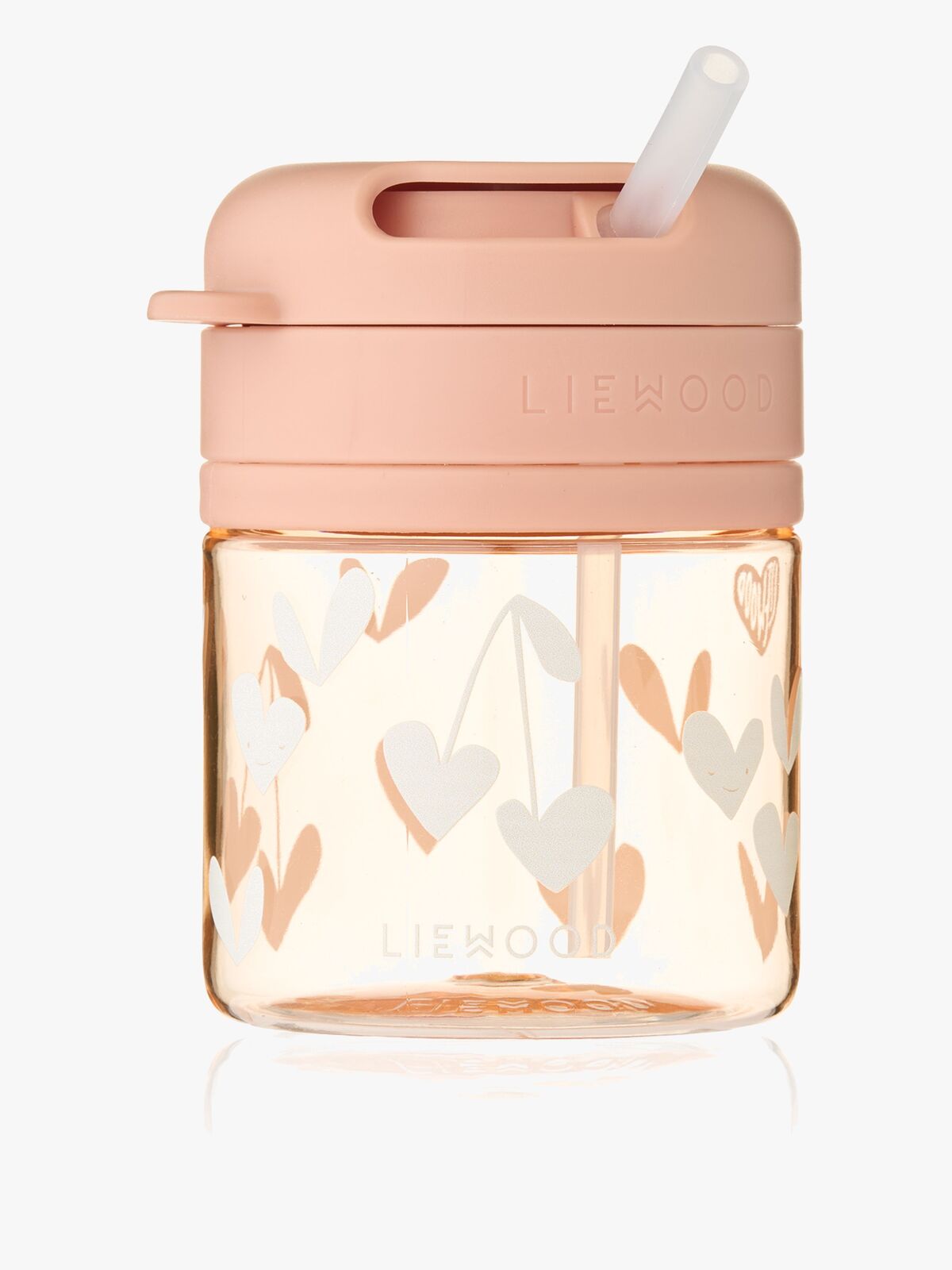 LIEWOOD Pavia Tritan Trinkhalmbecher 280 ml, Sweethearts/Pale Tuscany