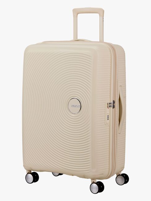 American Tourister Soundbox Spinner Koffer 71,5-81L, Coconut Sand