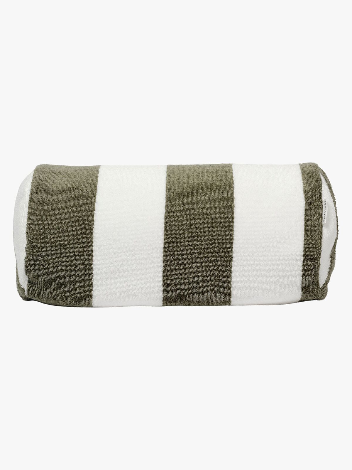 SUNNYLiFE Aufblasbares Strandkissen, The Vacay Olive Stripe