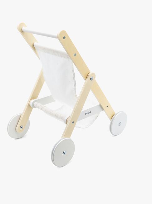 PolarB Holz-Puppenwagen