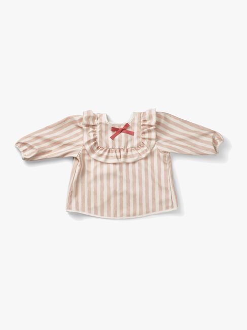 Elodie Langärmliges Lätzchen 1-3 Jahre, Candy Stripes