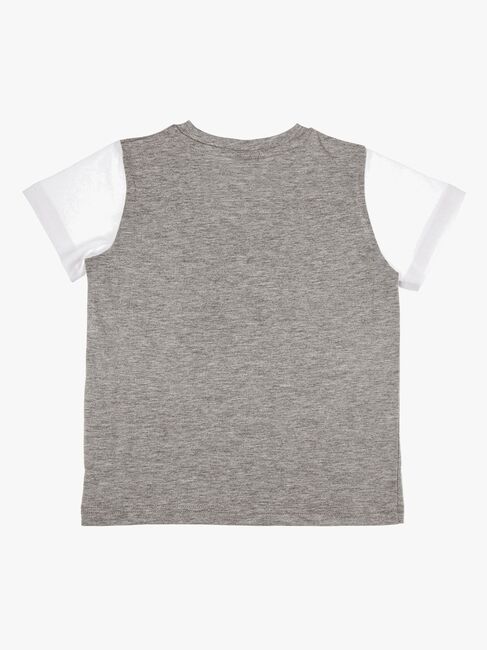 Rip Curl Arty SS Tee Groms T-Shirt, Cement Marle