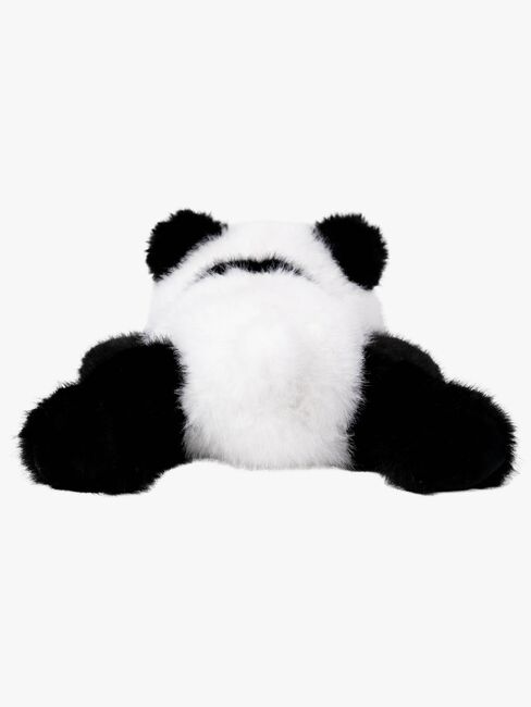 Teddykompaniet Plüschspielzeug Liegender Panda 28 cm, Schwarz/Weiß