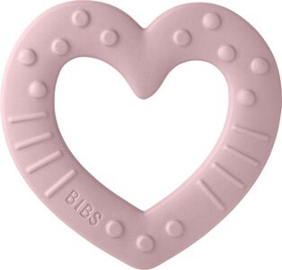 BIBS Baby Bitie Beißspielzeug Heart,  Pink Plum
