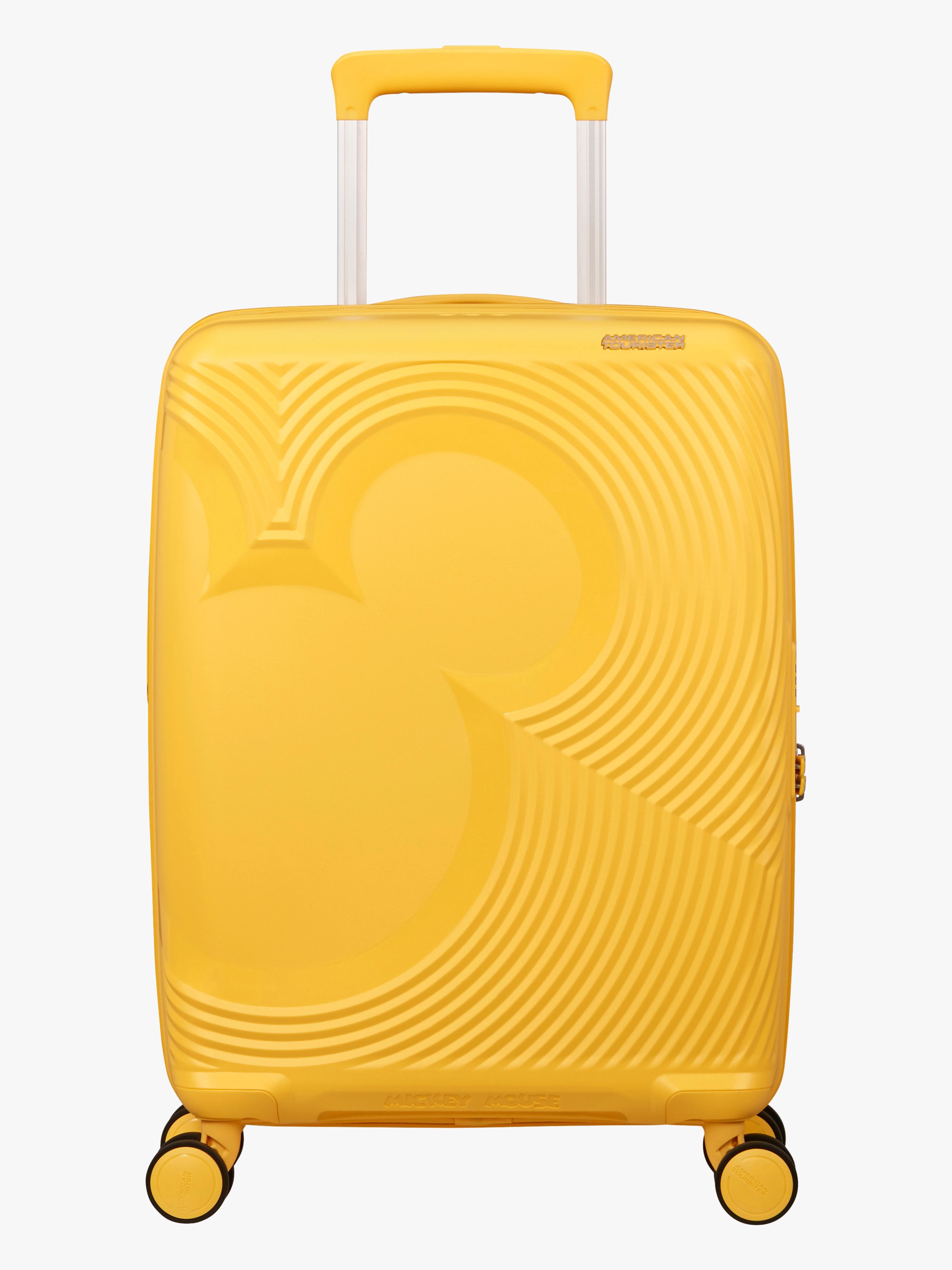 American Tourister Mickey Magic Spinner Koffer 37-44L, Flower Yellow