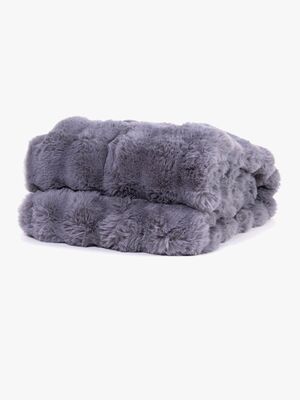 KMCarpets Bubble Decke 130x170, Grau