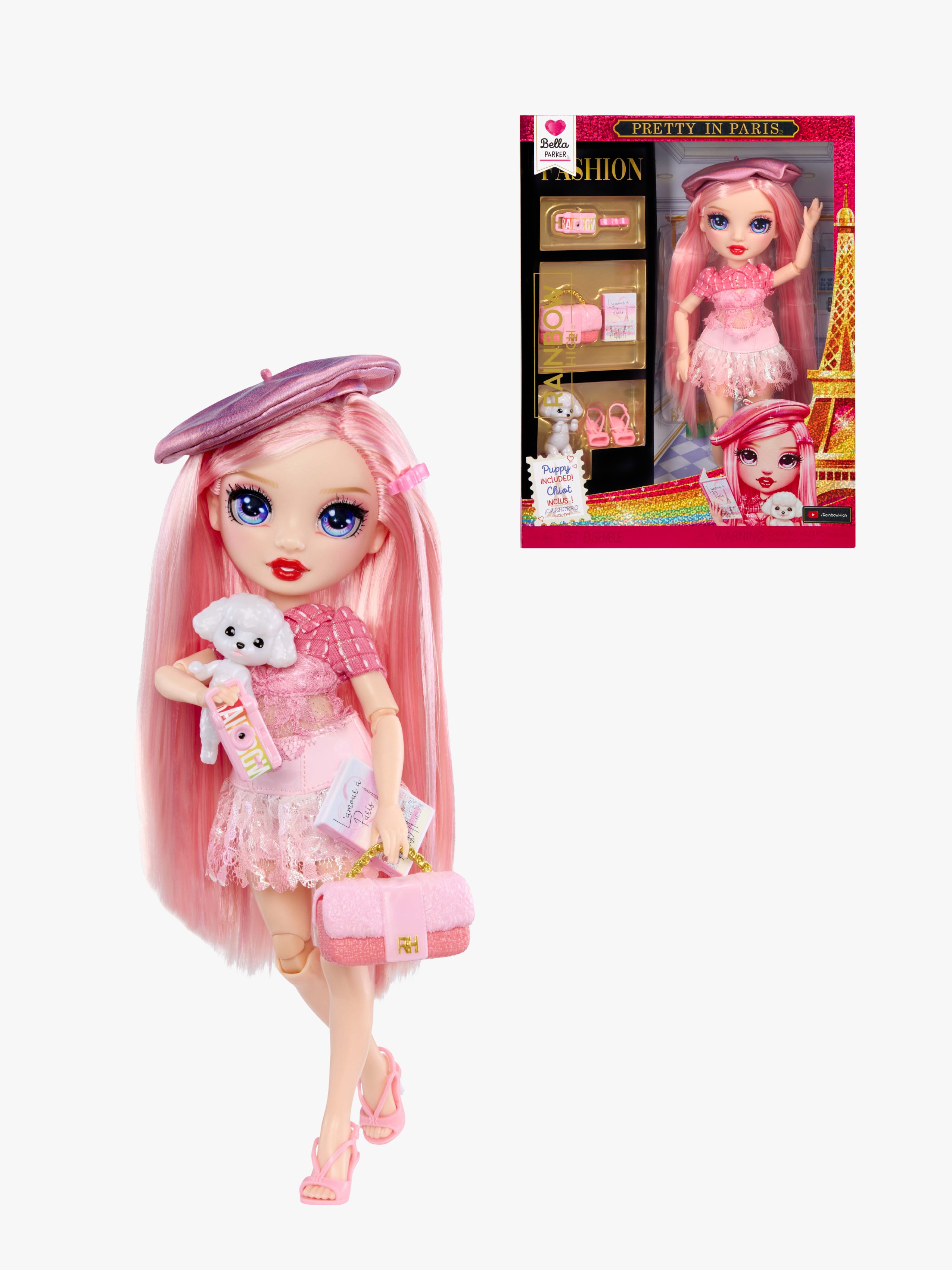 Rainbow High Pretty In Paris Modepuppe Bella