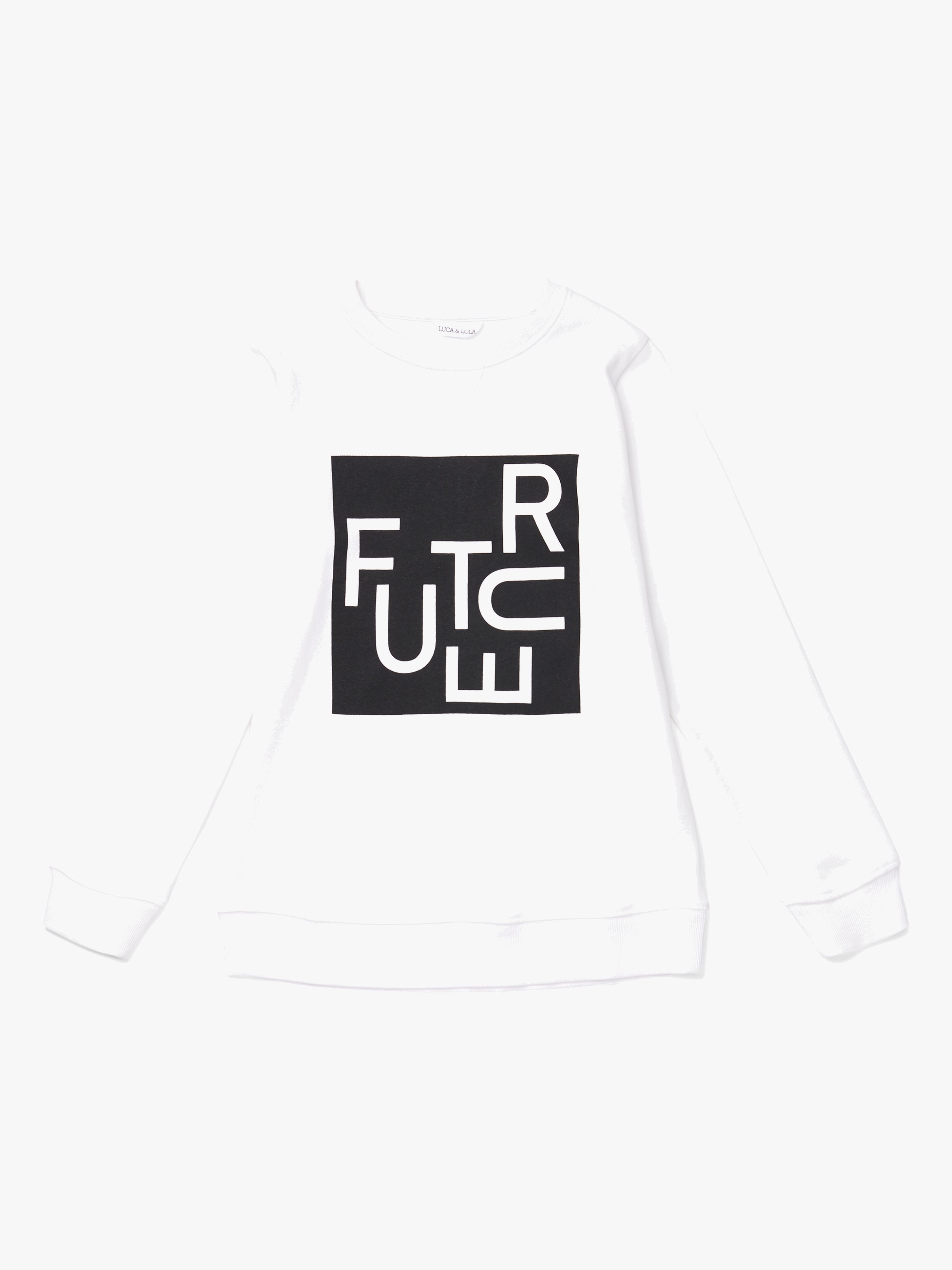 Luca &  Lola Leone Pullover, White 134–140