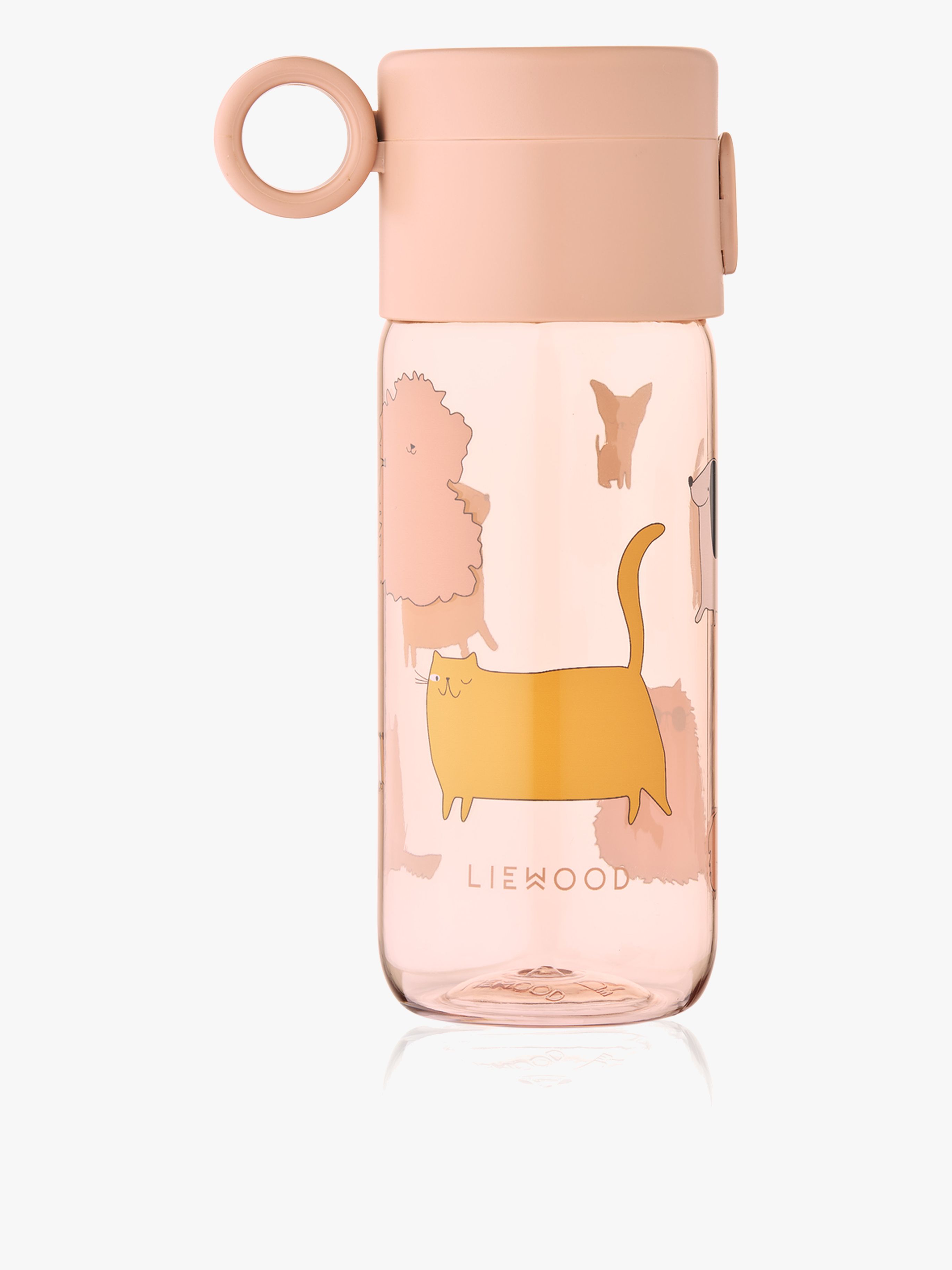 LIEWOOD Clemence Trinkflasche 350 ml, Cats &  Dogs/Sandy