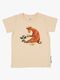 Geggamoja T-Shirt Mama Muh, Beige