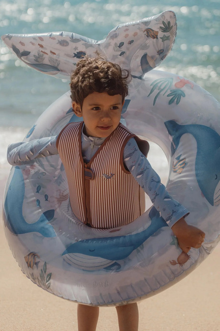 Little Dutch Ocean World Schwimmring, Blue