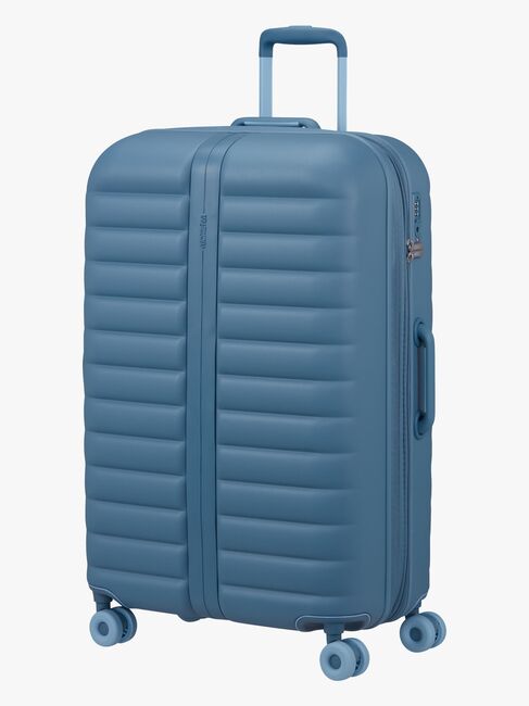 American Tourister Neovibe Spinner Koffer 96-106L, Steel Blue