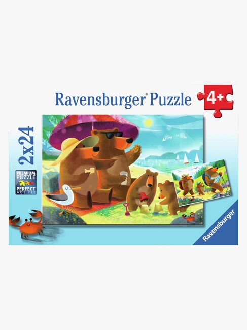 Ravensburger Die Bärenfamilie Puzzles 2x24 Teile