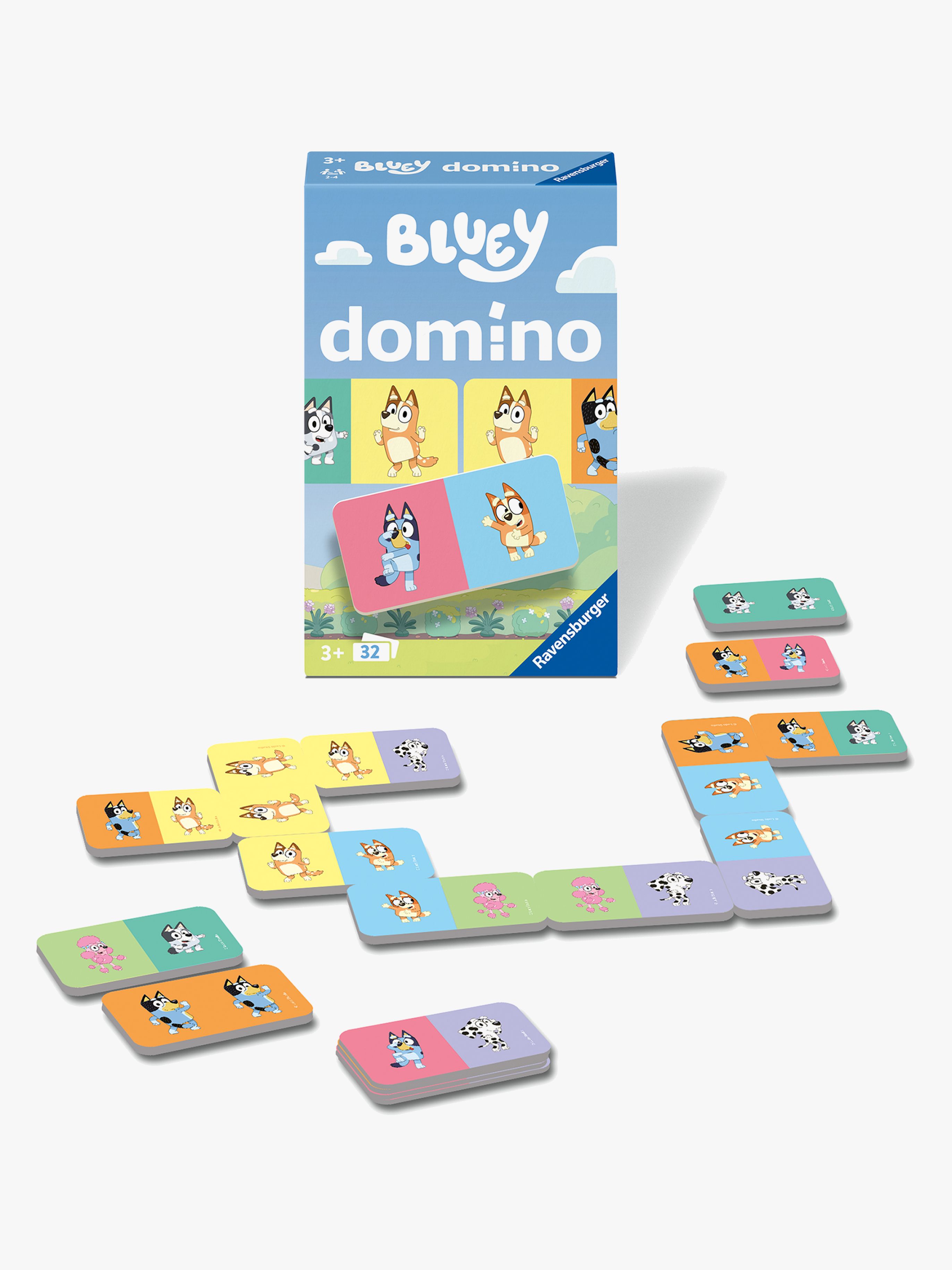 Bluey Kinderspiel Domino