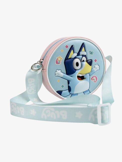 Bluey 3D Schultertasche, Blau