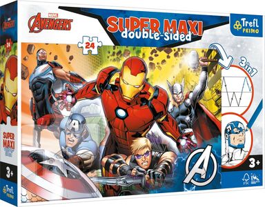 Trefl Primo Marvel Avengers Super Maxi Puzzle 24 Teile