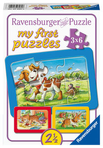 Ravensburger Puzzle Meine Tierfreunde 3x6 Teile