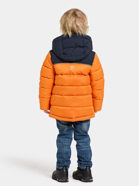 Didriksons Fox Winterjacke, Orange Jam
