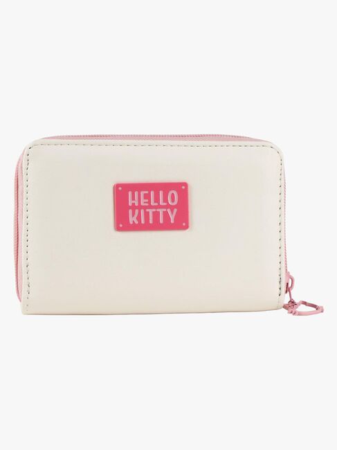 Hello Kitty Portemonnaie, Weiß/Rosa