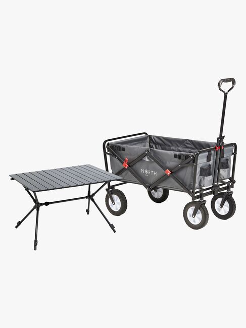 North 13.5 Light Bollerwagen, Ivy Grey inkl. Campingtisch