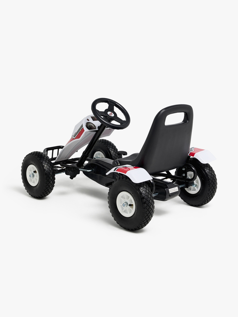 Alex's Garage Pedal-Go-Kart, Weiß