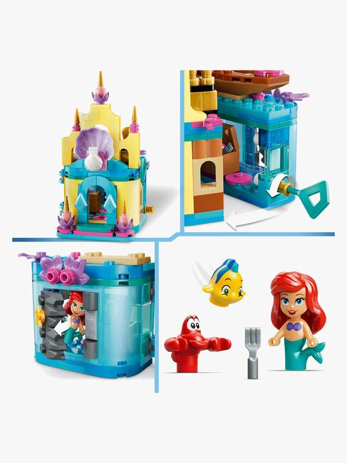 LEGO Disney Princess 43285 Arielles Magisches Mini-Schloss