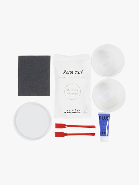 Creativ Company DIY Kreativset Harzgießen Marmorieren
