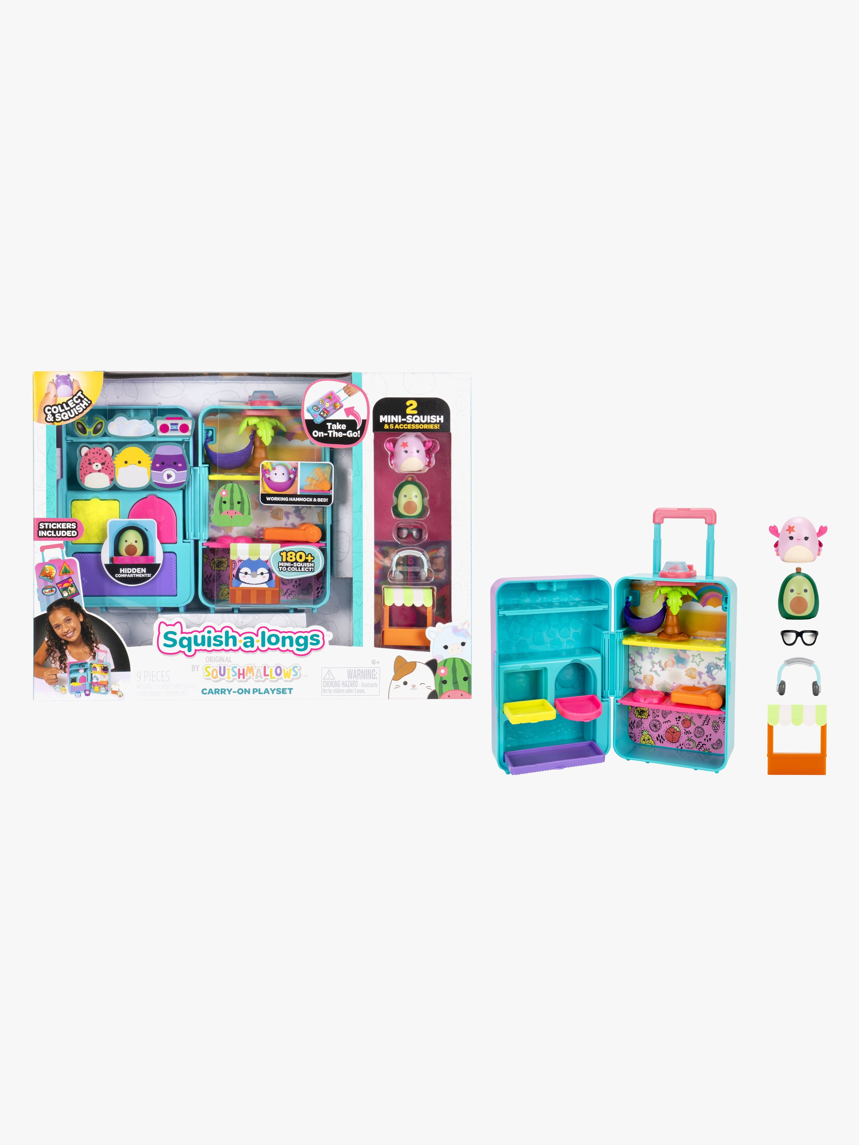 Squish-a-longs Spielset Handgepäck