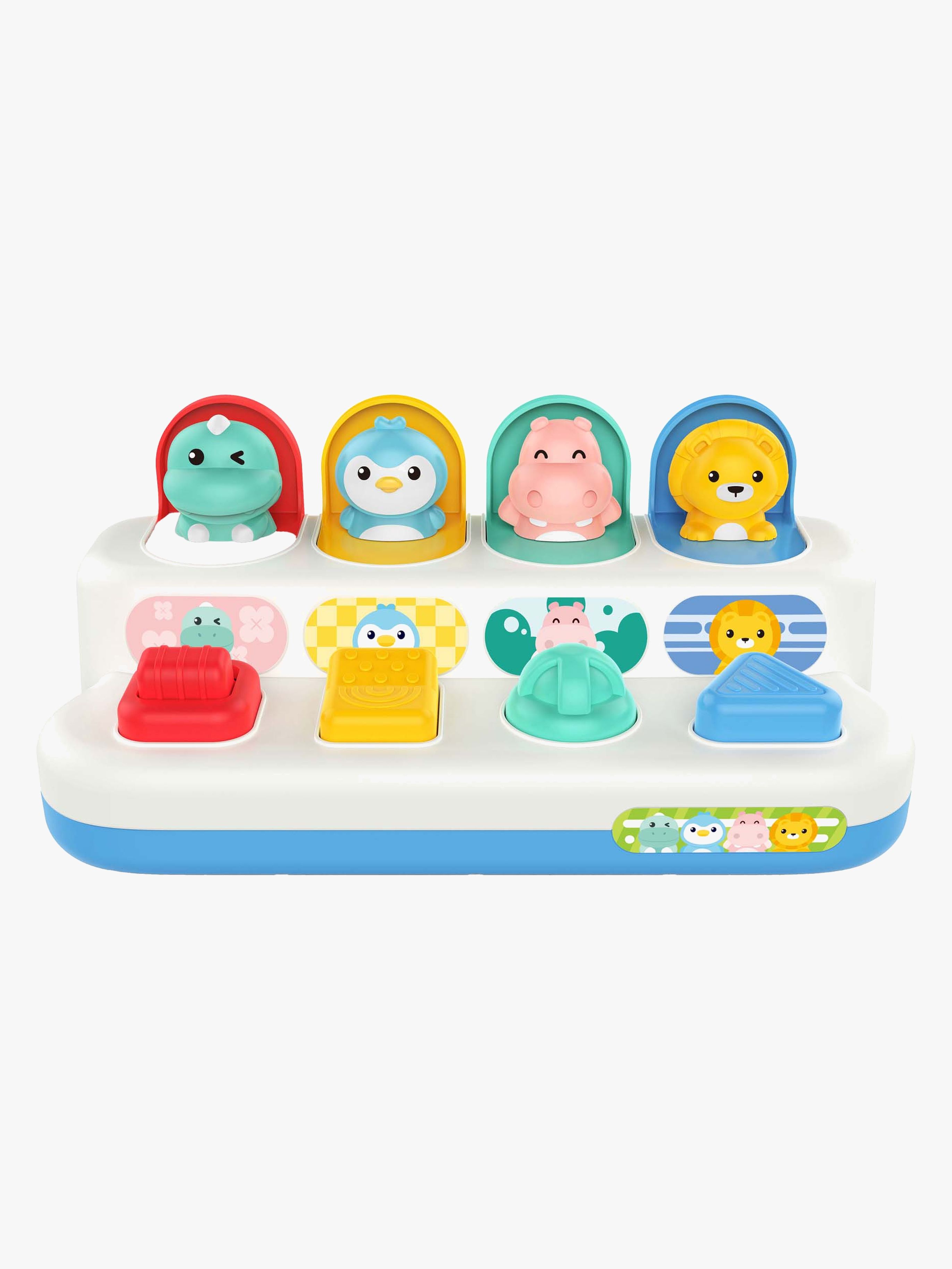 Cloudberry Castle Aktivitätsspielzeug Pop-Up Tiere, Babyspielzeug
