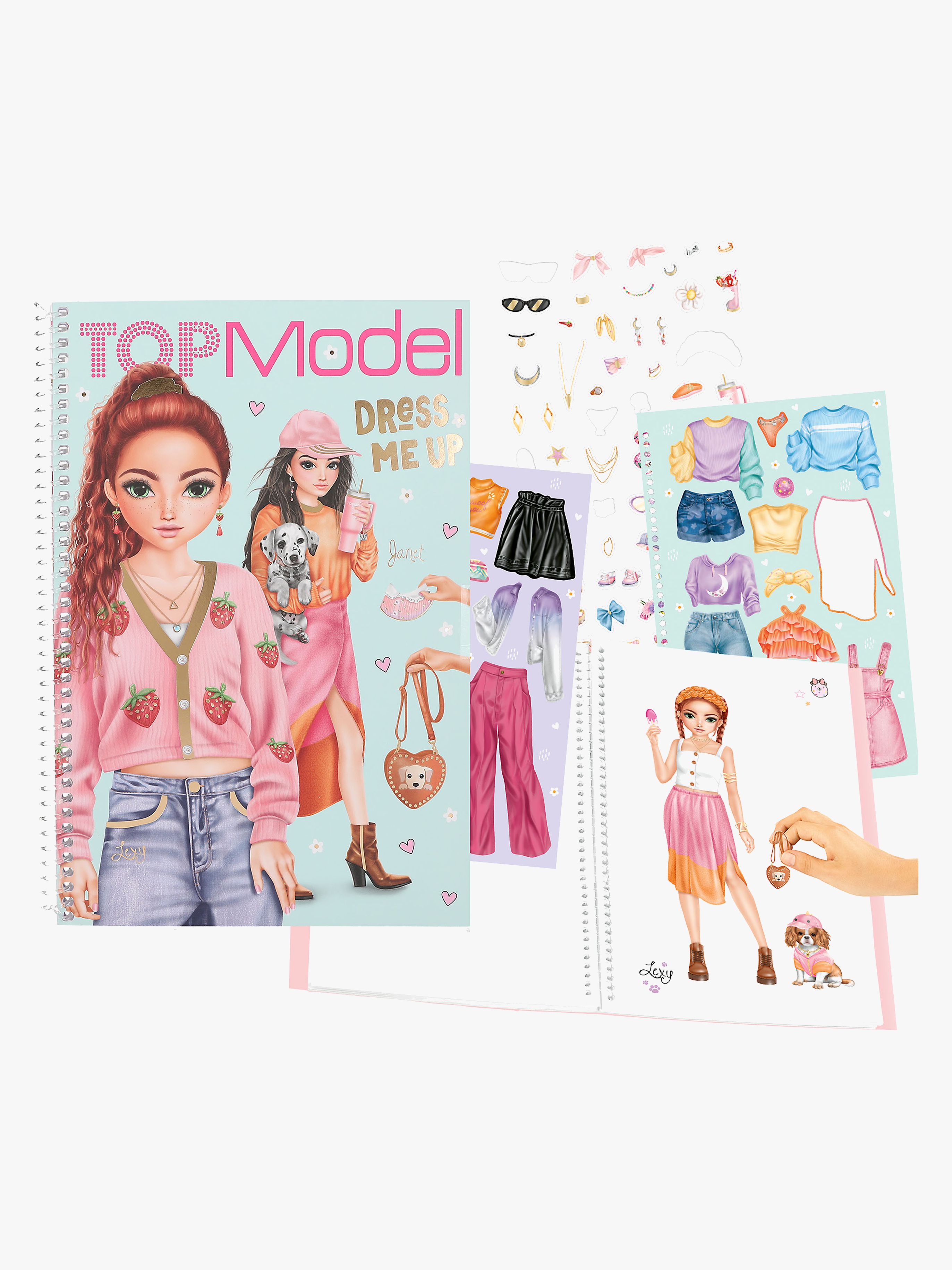 Dress Me Up Stickerbuch Groß