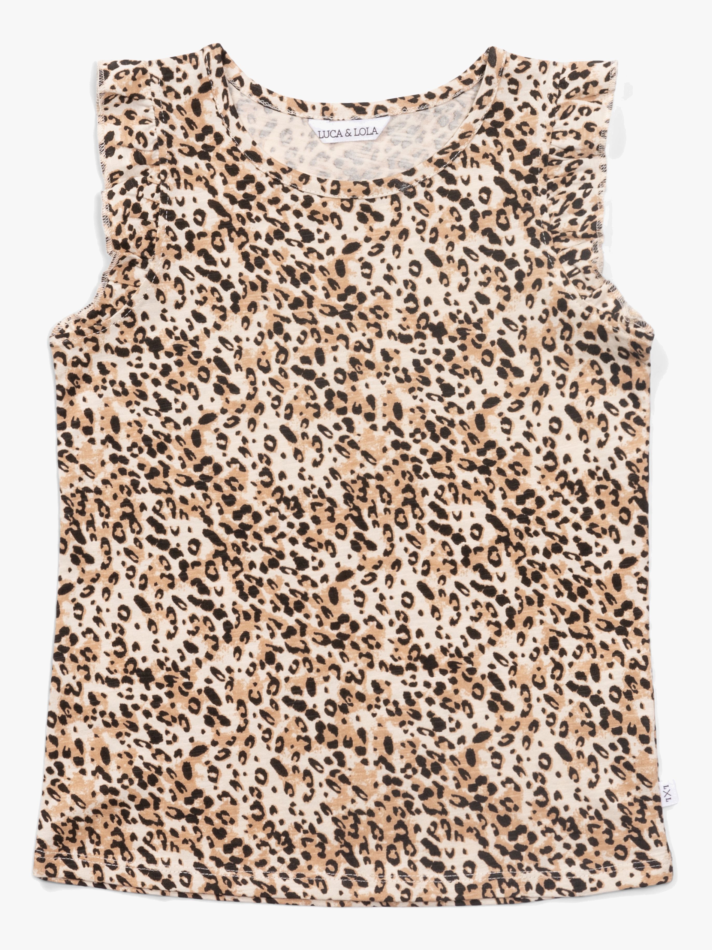 Montena Top 2er-Pack, Leopard / Black 110–116