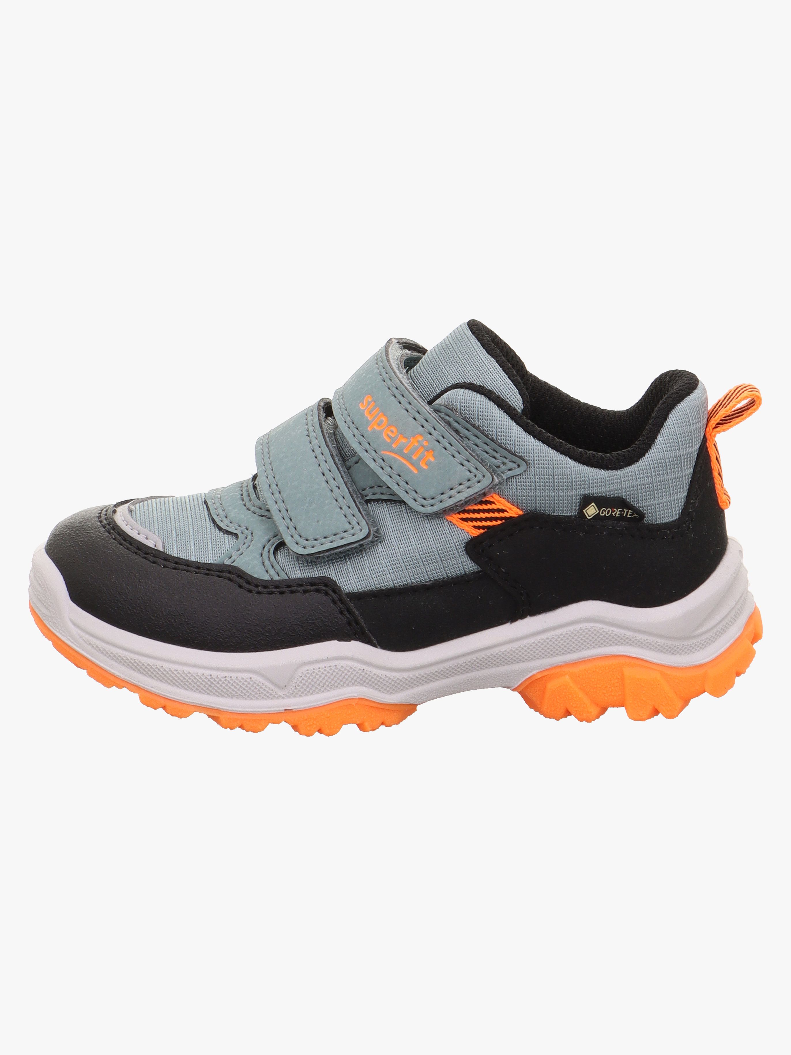 Jupiter GTX Kinder Sneaker, Light Green / Orange, 29, Kinderschuhe