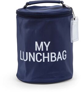 Childhome My Lunchbag Lunchtasche Mit Isolierfutter, Navy/White