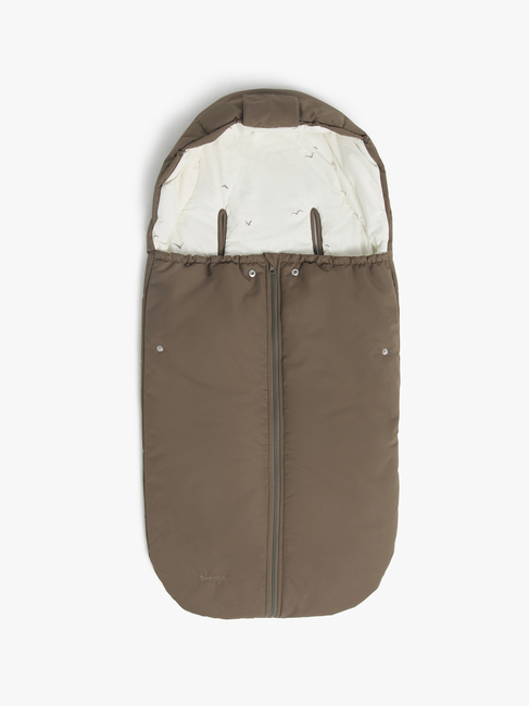 Beemoo Light Fußsack, Taupe Swallow