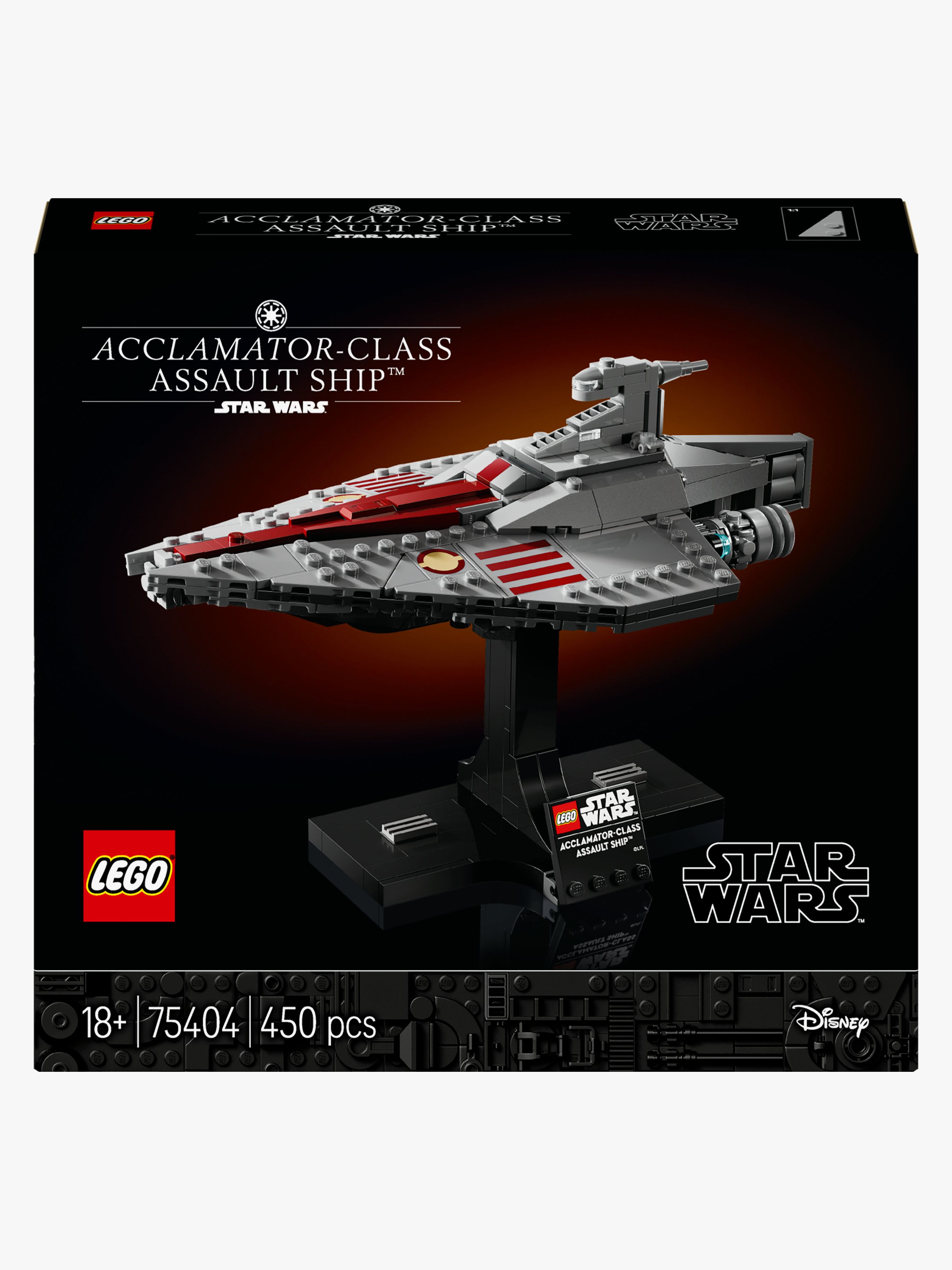 Star Wars 75404 Assault Ship der Acclamator-Klasse