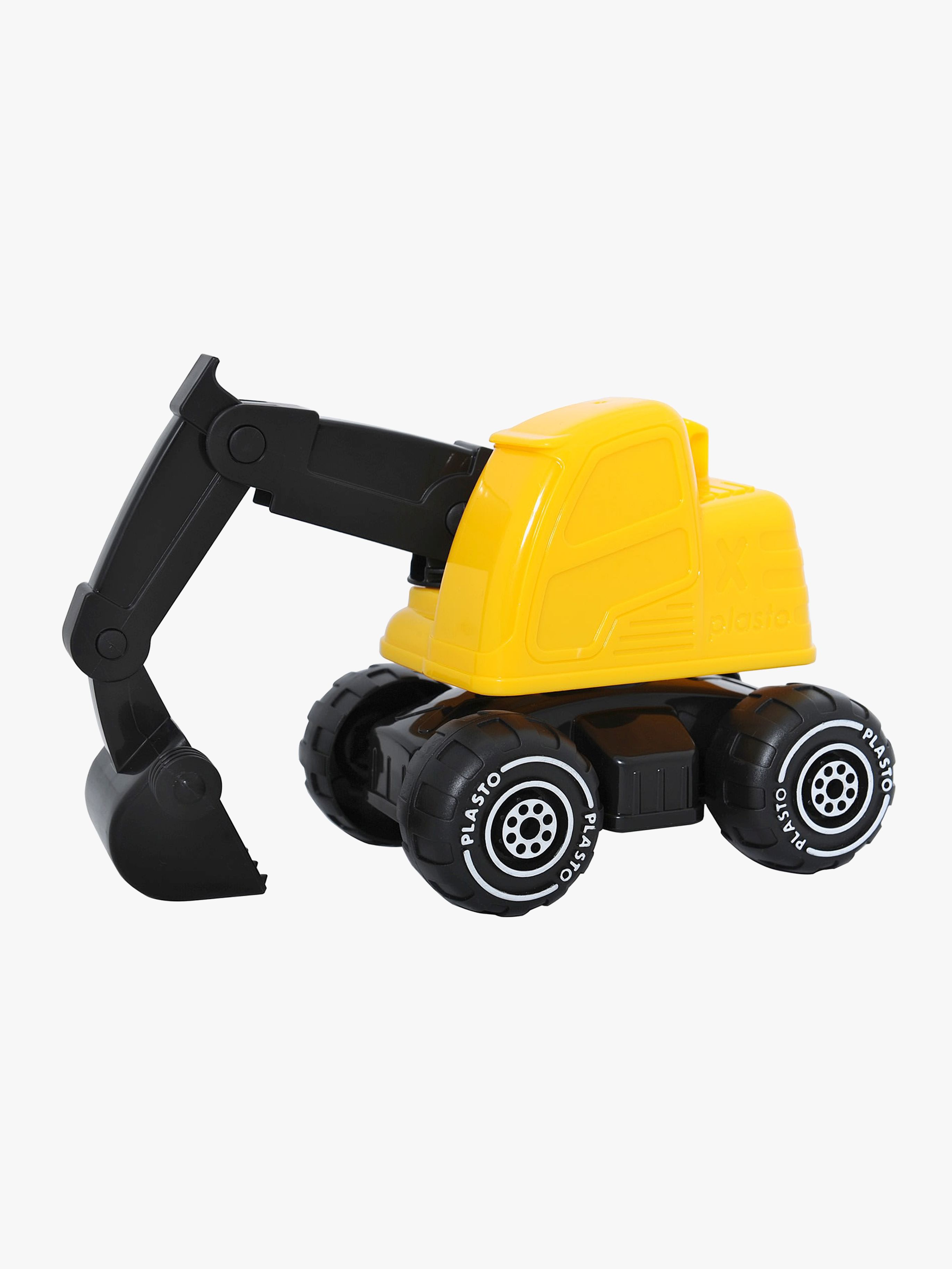 Plasto Bagger, Gelb/Schwarz