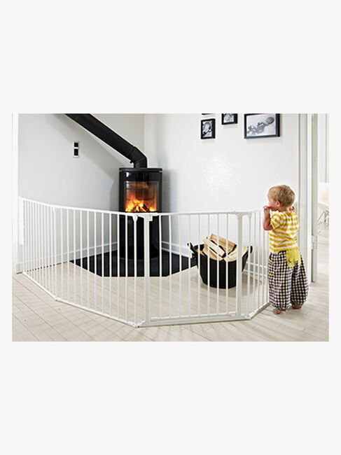 BabyDan Flex XL Schraubgitter, Weiß
