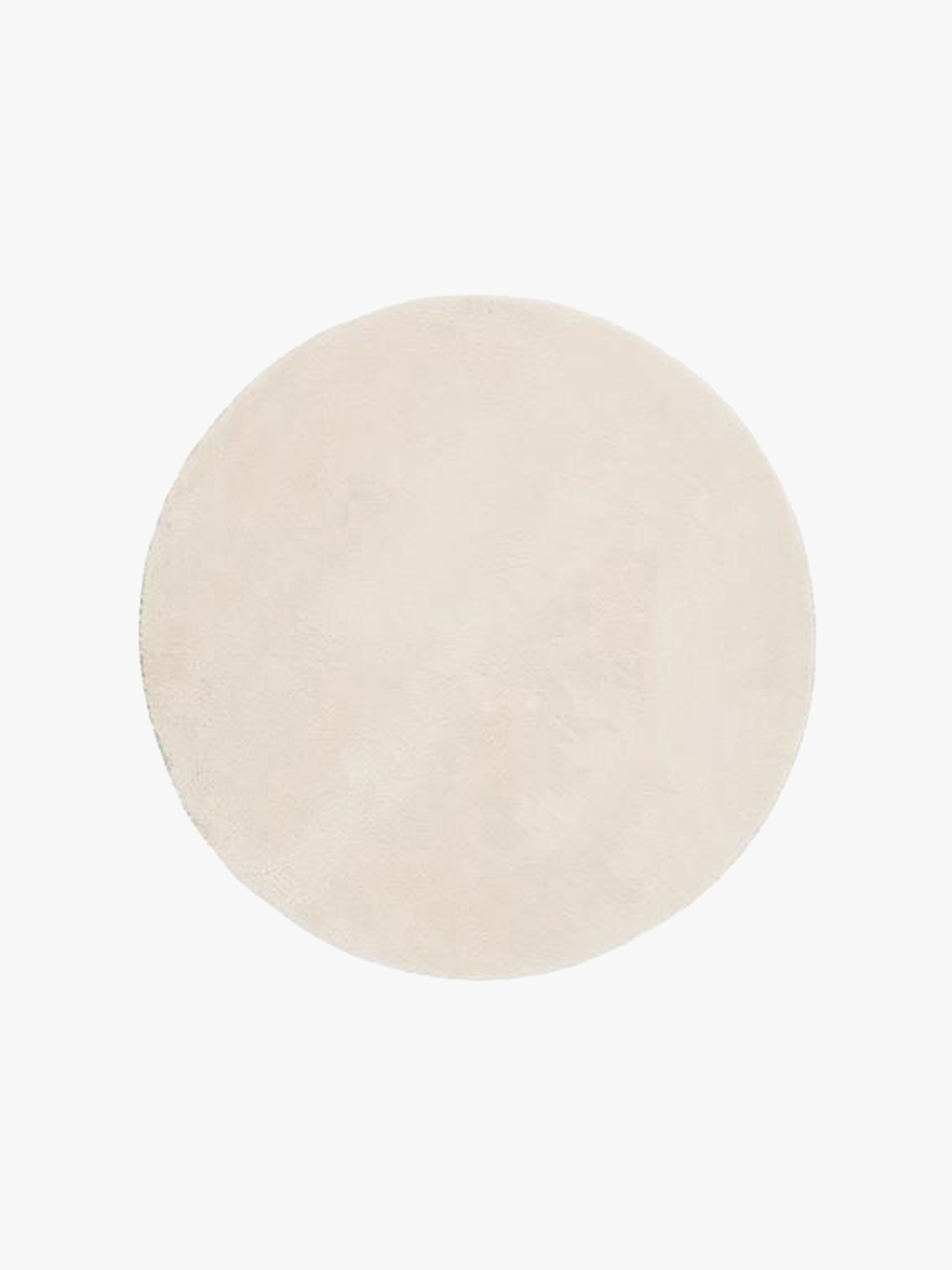 KMCarpets Teppich Rund 120, Soft Natur