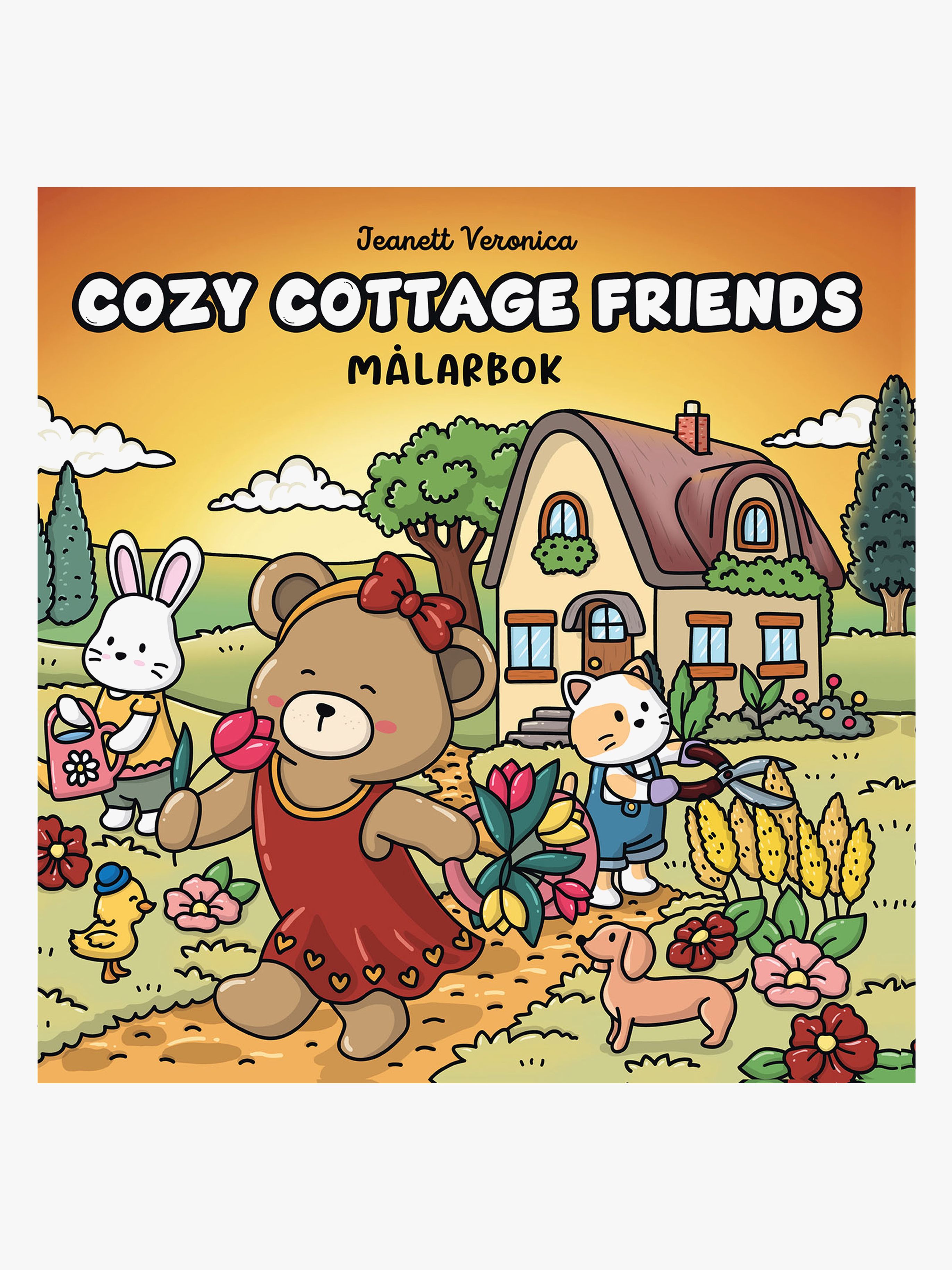 BokforlagetMaxStrom Cozy Cottage Life Malbuch