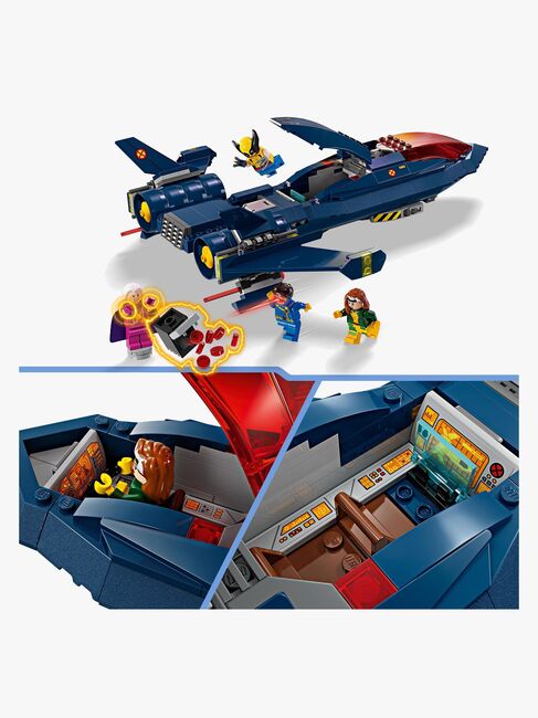 LEGO Super Heroes 76281 X-Jet der X-Men