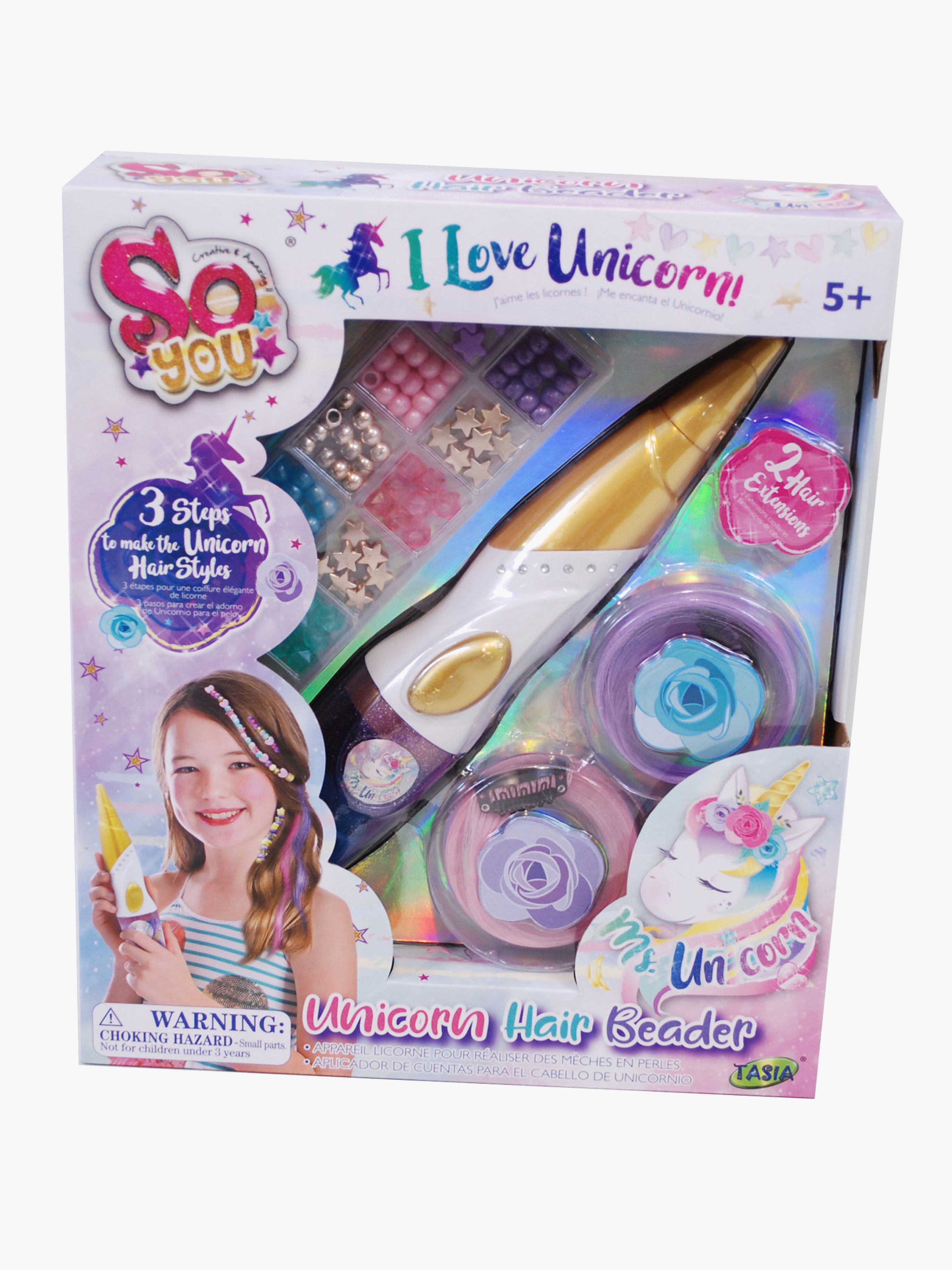 Alrico Unicorn Bastelset, Mehrfarbig