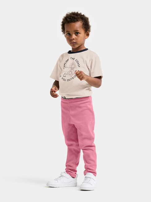 Didriksons Monte Fleecehose, Heather Pink
