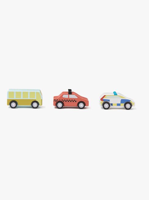 Kids Concept Rückziehmotor Autos 3er-Pack