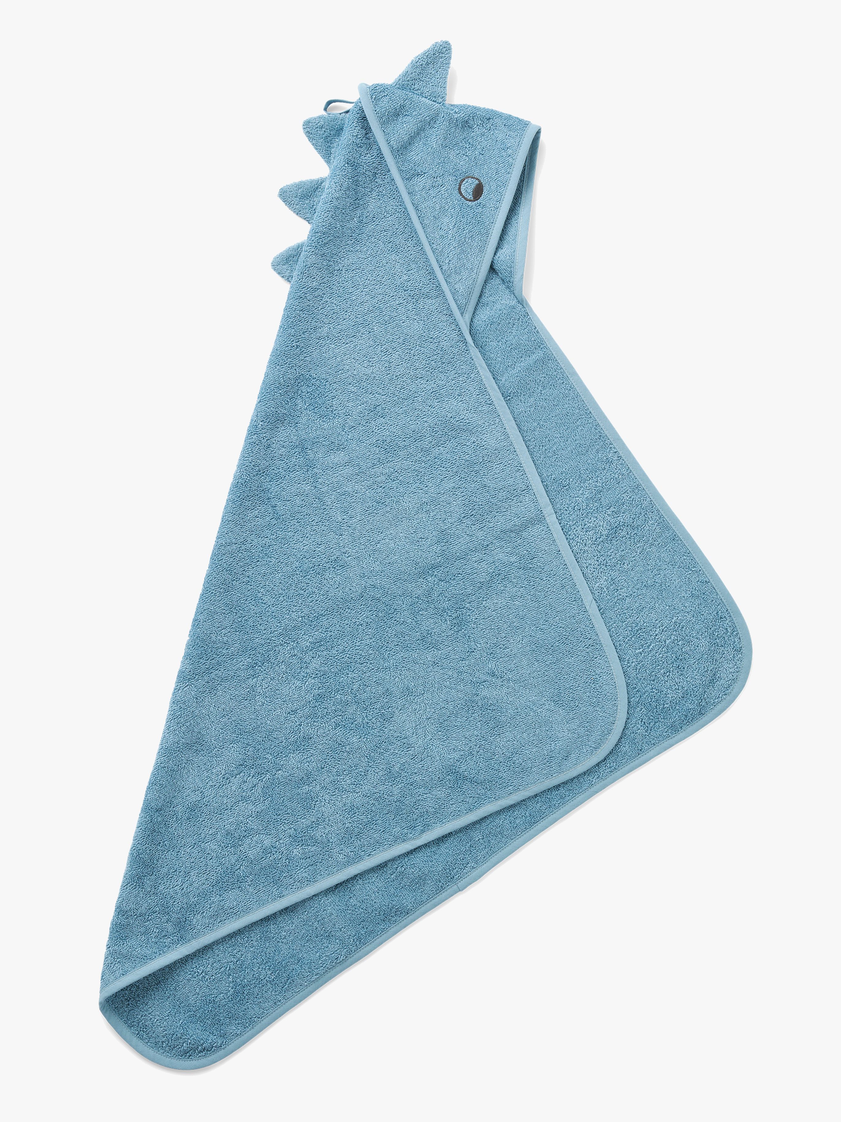 LIEWOOD Albert Handtuch mit Kapuze, Dino Beach blue